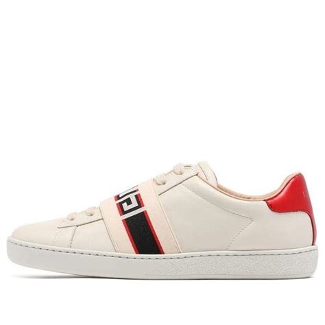 gucci ace stripe ivory|gucci ace stripe ivory shoes.